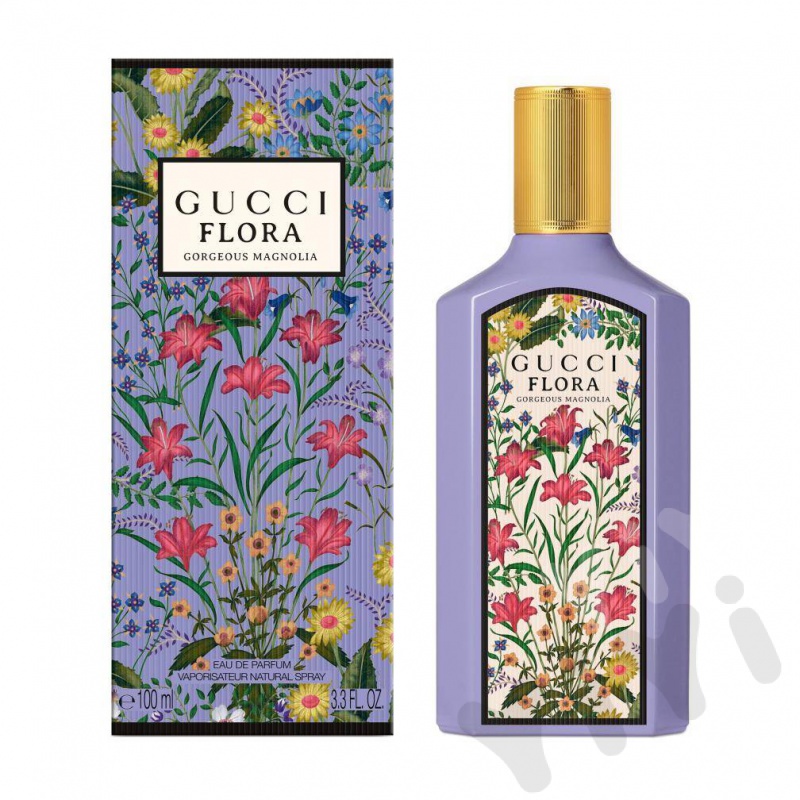 G Gucci Gucci Dream Magnolia Fragrance น้ําหอมผู้หญิง Citrus Magnolia น้ําหอม Fresh Gucci Flora Gorgeous Magnolia น้ําหอม 100 มล. ของขวัญ