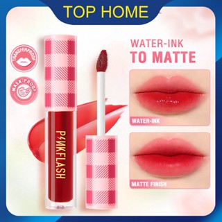 [เปิดตัวใหม่] PINKFLASH Water Tint Lip Glaze กันน้ำ Long Lasting Airy Matte Liquid Lip Gloss ลิปสติก ,Wow~ ราคาต่ำสุด