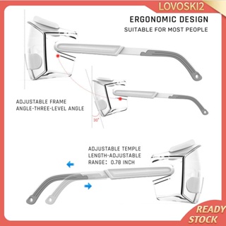 [Lovoski2] แว่นตานิรภัย ป้องกันดวงตา สําหรับผู้ชาย และผู้หญิง
