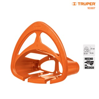 TRUPER 10387 พลาสติกม้วนสายยาง สีส้ม Ø1/2" (GAN-MA)