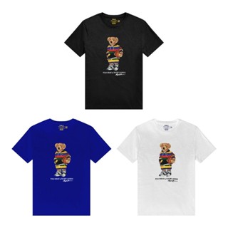 [S-5XL] เสื้อโปโล RL Polo Bear Basketball มีฮู้ด