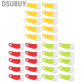 Dsubuy 10Pcs Silicone Spatula Flexible Hook Hole PP Handle Kitchen JY