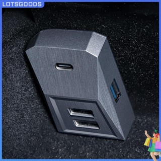 ★ Lotsgoods.th ★【พร้อมส่ง】ฮับ Usb Type C สําหรับ Tesla Model 3 Model Y 2021-2023