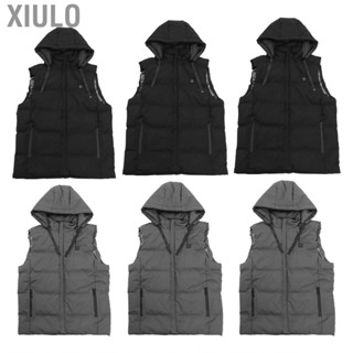 Xiulo USB Electric Heated Warm Vest Winter Wear Heating Thermal  Jacket Men Women