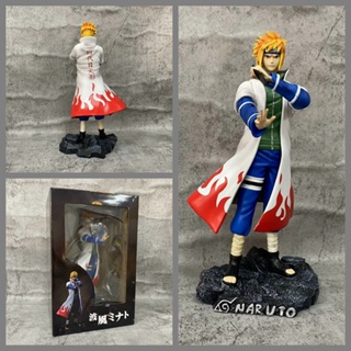 โมเดลฟิกเกอร์ PVC รูป Naruto Shippuden the Fourth Hokage Minato Namikaze ขนาด 25 ซม. ของเล่นสําหรับเด็ก