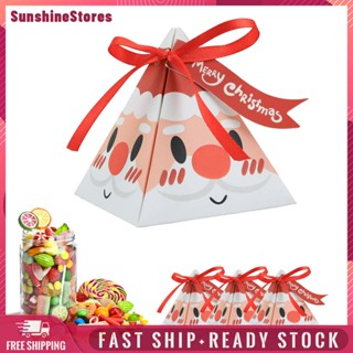 ❤Sunshinestores✪  ถุงขนม ห่อของขวัญ สําหรับตกแต่งปาร์ตี้ปีใหม่ 10 ชิ้น