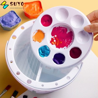 Suyo 3-in-1 ถังพลาสติก พร้อมฝาปิด คุณภาพสูง สําหรับศิลปิน ล้างสี