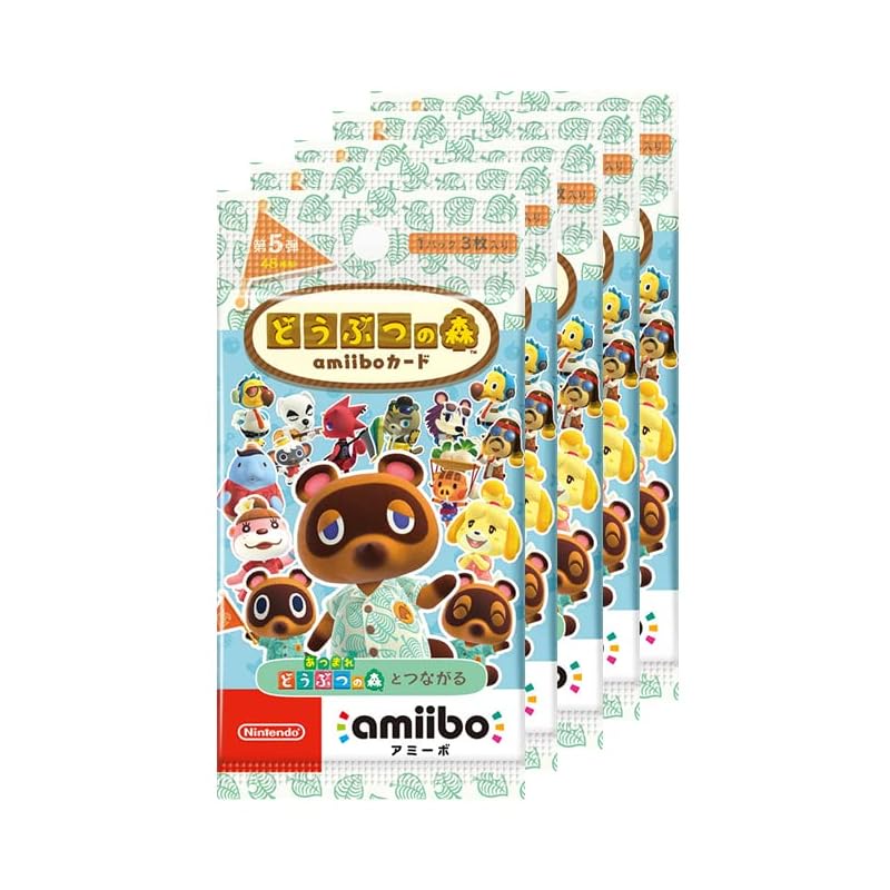 Animal Crossing amiibo cards Vol.5 (5-pack set)
