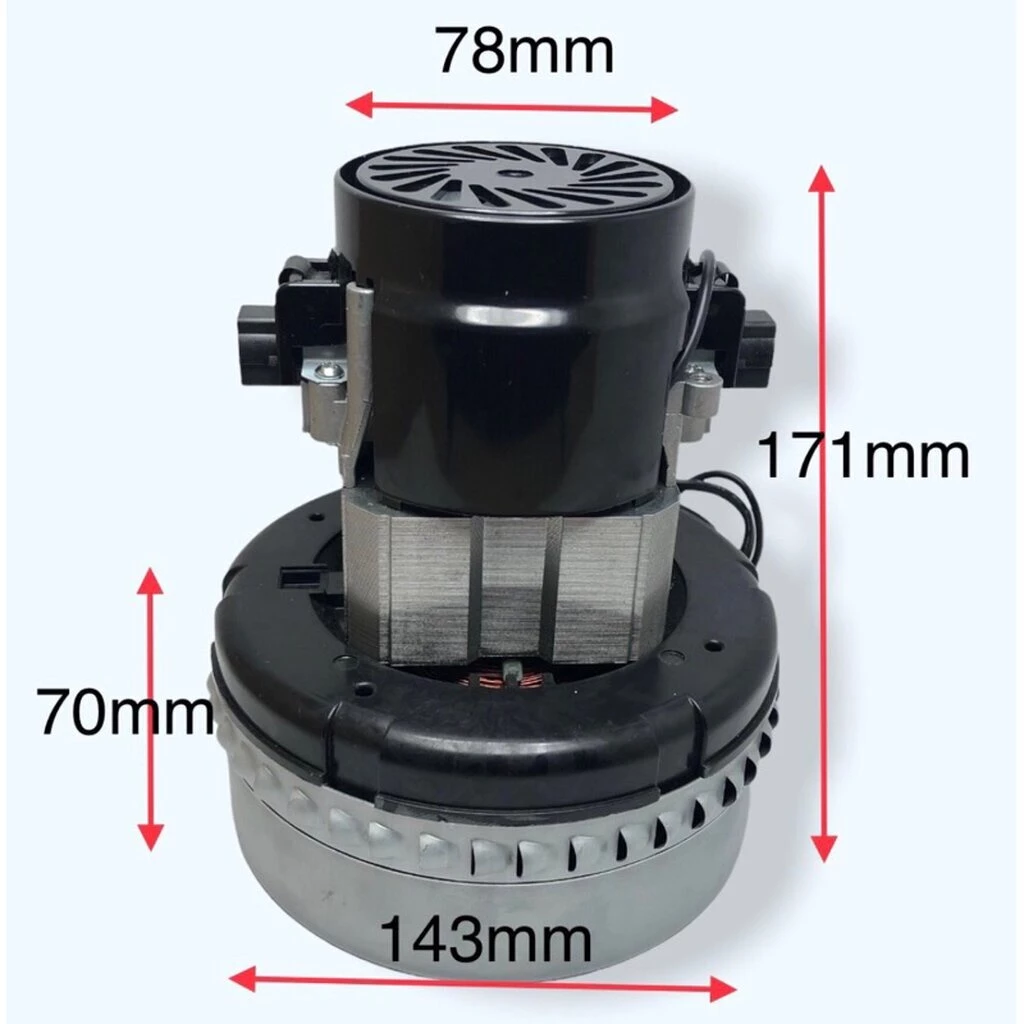 DK1400 มอเตอร์ดูดฝุ่น คาร์แคร์ รถยนต์/อุตสาหกรรม 2 หัว 3 หัว แม่เหล็กใหญ่ thumbnail 7
