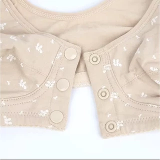เสื้อใน#Daisy B1ชุดชั้นในผู้สูงอายุวัสดุผ้าฝ้ายแท้ เสื้อชั้นในกระดุมหน้า เก็บทรง ใส่สบาย