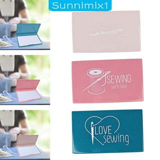 [Sunnimix1] กล่องจัดเก็บเข็มเย็บผ้า แบบพกพา