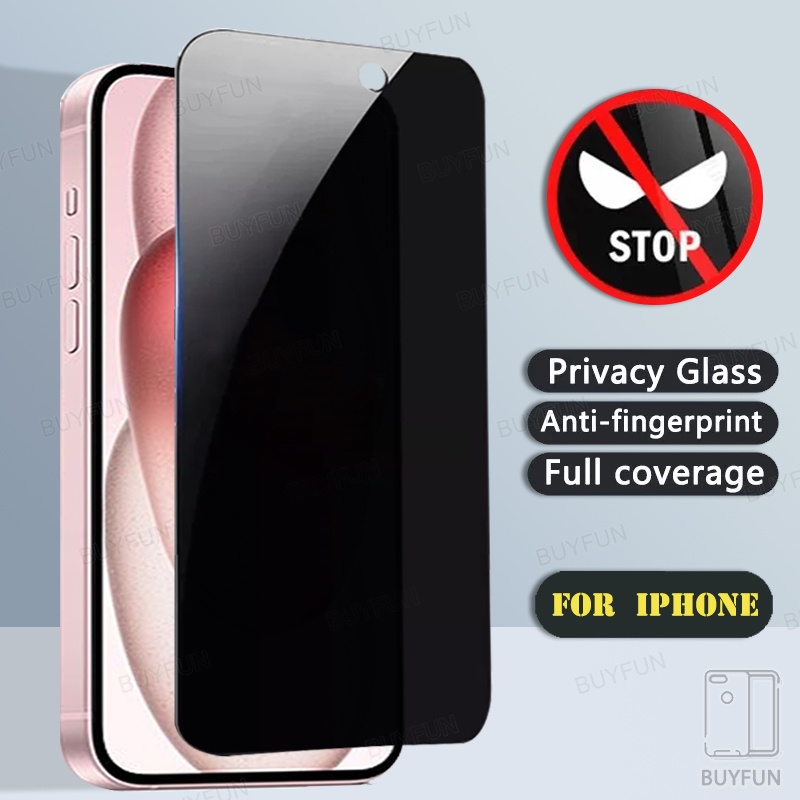 Anti-Spy Screen Protector Privacy Glass For iPhone 17air 16E 16 e 17 Air 15 11 16 13 14 Pro Max XS XR X Tempered Film