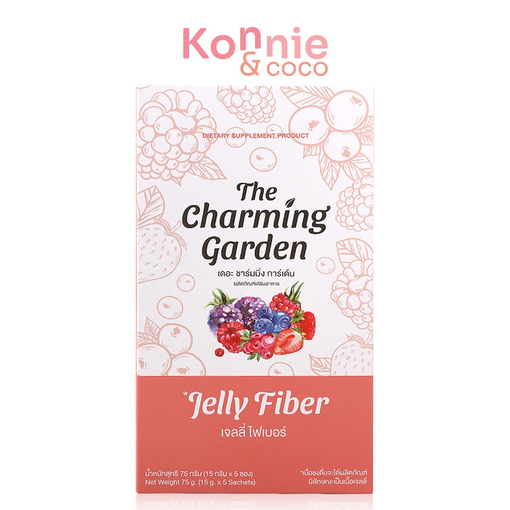 The Charming Garden Jelly Fiber-Dietary Supplement [15g x 5 Sachets].