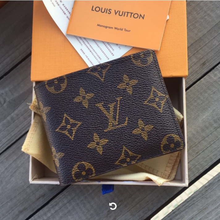 [ข้อเสนอจำกัดเวลา] Louis Vuitton, กระเป๋าสตางค์, กระเป๋าสตางค์ใบสั้น, กระเป๋าสตางค์ผู้ชาย