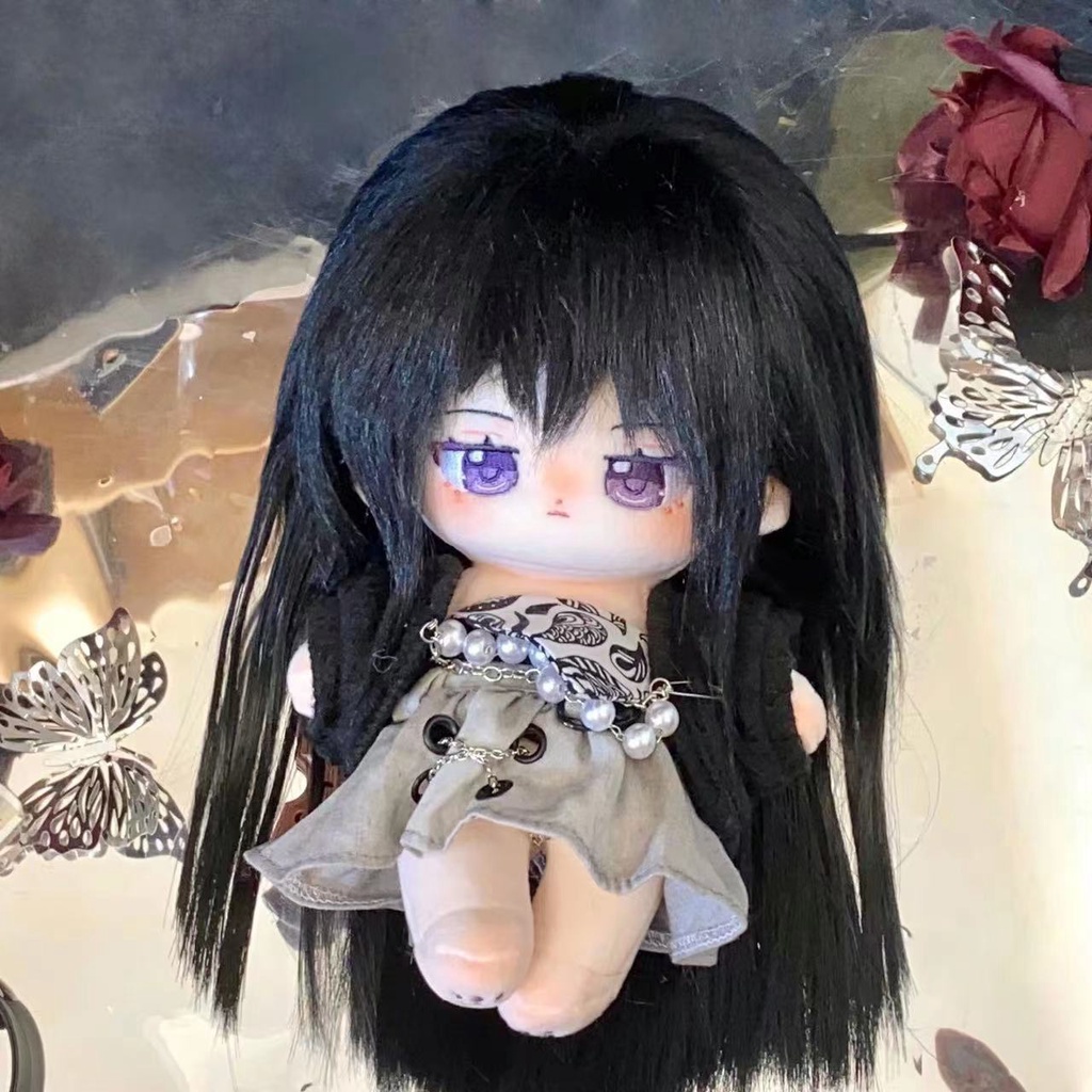 ตุ๊กตาผ้าฝ้าย Puella Magi Madoka Magica Homura Akemi น่ารัก ขนาด 20 ซม.