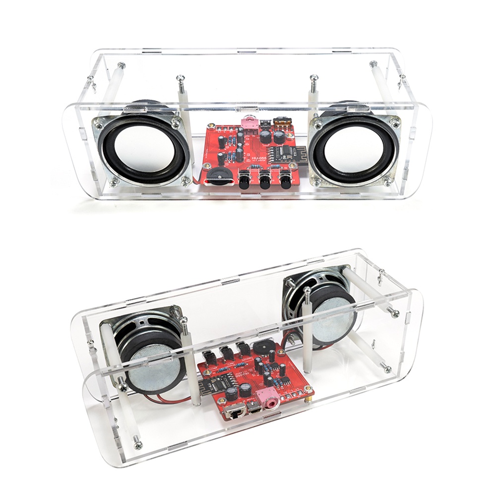 Diymore DIY ชุดลําโพงบลูทูธ โครงการบัดกรี USB มินิโฮมสเตอริโอ เครื่องขยายเสียง DIY ชุดอิเล็กทรอนิกส์ สําหรับฝึกบัดกรี