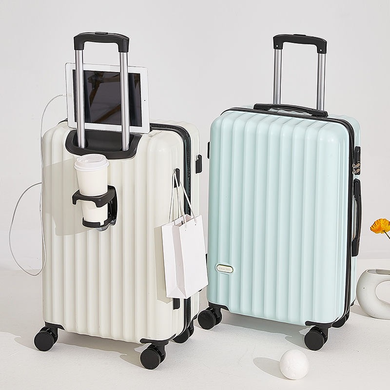 กระเป๋าเดินทาง Luggage กระเป๋าเดินทางล้อลาก 20/24 นิ้ว กันกระแทกและทนทานกันน้ำ ทนทาน วัสดุ ABS+PC