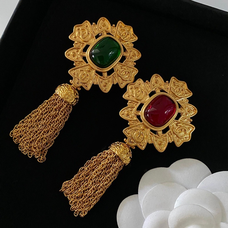 1 ชิ้น สไตล์พระราชวัง คลาสสิก สีอัญมณี พู่ เข็มกลัด เสื้อโค้ท ขา ปก ป้าย เครื่องประดับ เข็มกลัด ของขวัญ ผู้หญิง ผู้ชาย