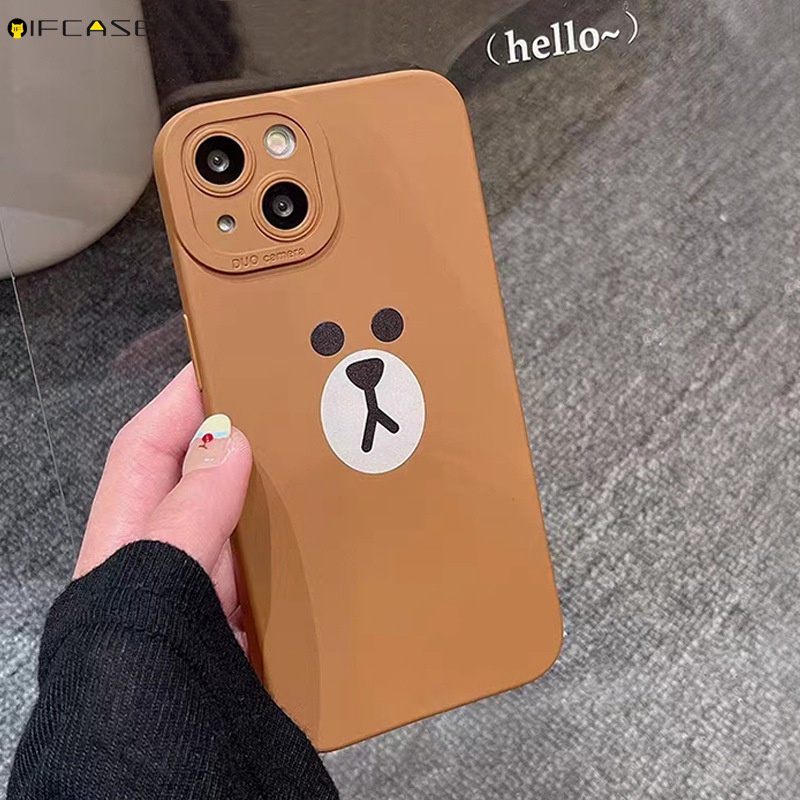 เคสโทรศัพท์มือถือ ซิลิโคนนุ่ม ผิวด้าน ลายการ์ตูนหมี กระต่าย เป็ดสีเหลือง ไก่น่ารัก สําหรับ iPhone 11 Pro XS Max XR X 7 8 6 6s Plus ราคา ถูกที่สุด ดีลบีเคเค แกลเลอรีภาพที่ 8