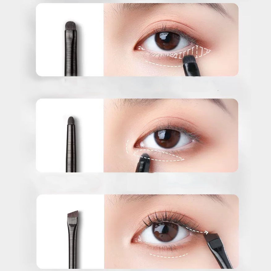 [BZ]ชุดแปรงแต่งหน้าตา-สําหรับดวงตา,รองพื้น,แป้ง,ตาไลน์,คิ้ว,อายแชโดว์-ความแม่นยําบางพิเศษ,เส้นใยอ่อน-แปรงแต่งหน้า,เครื่องมือเครื่องสํา - รูปที่ 6