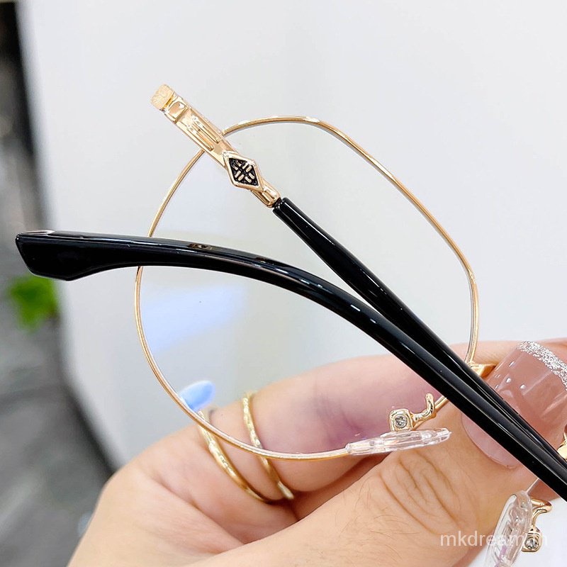 กรอบแว่น แว่นตาสายตาสั้น (-50 ถึง -600,-700,-800) 1.56/1.61HD แว่นตาแฟชั่น ตัวกรอง. กรองแสงสีฟ้า กรอบวงรี สุภาพสตรี. ผู้ชาย
