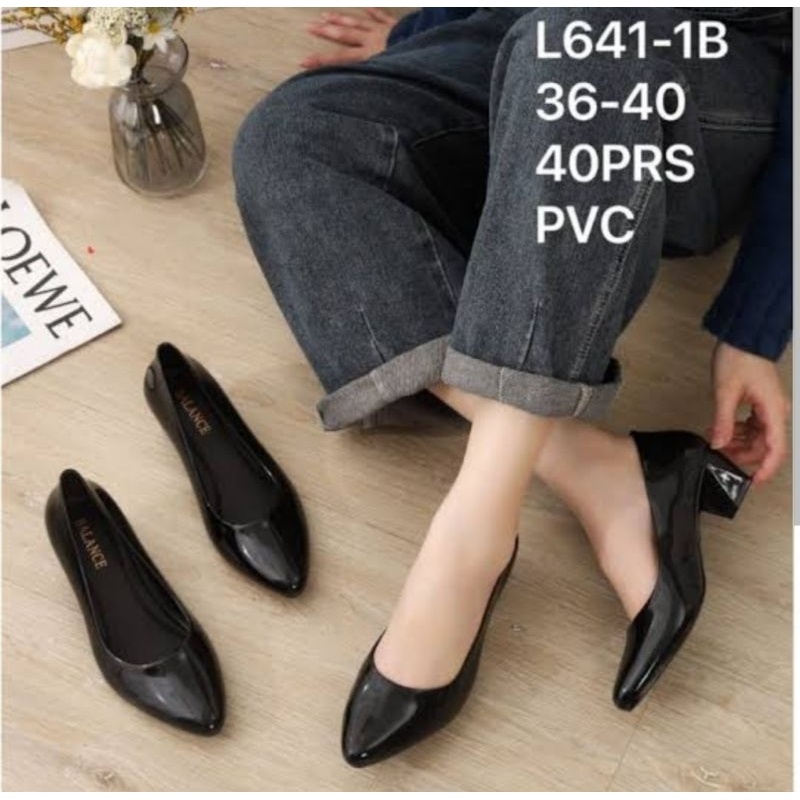 Tahiti Glossy 4 cm Performance High Heels รองเท้าทํางานผู้หญิง