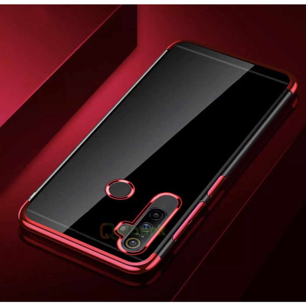 เคส Vivo Y95 / Y93 / Y91 / Y91C / Y81 / Y76 / Y50 / Y30 สำหรับวีโว่ ใสขอบสี กันกระแทก นิ่ม TPU Case