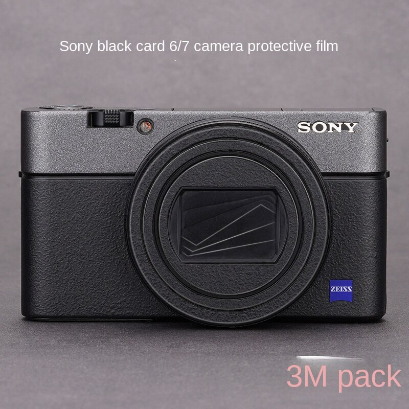 ฟิล์มกันรอยกล้อง 3M สีดํา สําหรับ Sony Black Card 7 6 RX100M7 M6