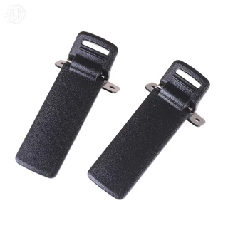 WL| 2 ชิ้น Walkie Talkie อะไหล่กลับเข็มขัดคลิปสําหรับ UV-5R 2-way วิทยุ UV5R ใหม่