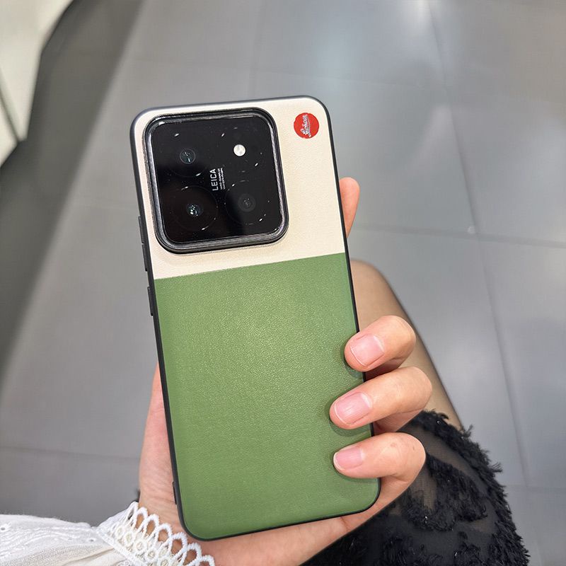 เคสโทรศัพท์มือถือหนัง หรูหรา สําหรับ Xiaomi 14 Pro Mi 14 Mi13 Ultra High-end Leica Camera Lens Protective Phone Cover