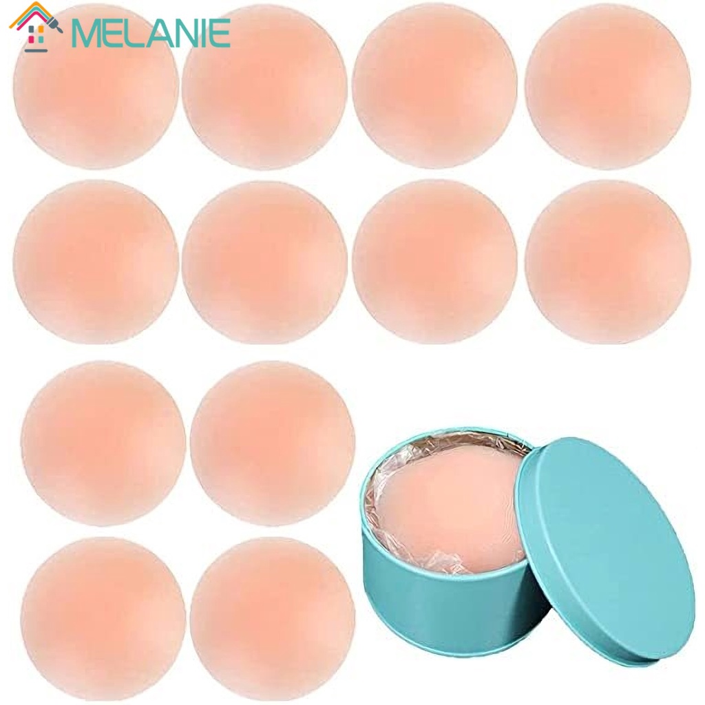 12pcs / กล่อง ซิลิโคน ผู้หญิง ที่มองไม่เห็น ยก ปิดจุกนม / นํากลับมาใช้ใหม่ได้ กาวในตัว แผ่นแปะเต้านม กลีบดอกไม้ / สติกเกอร์บรา ที่ไม่มีรอยต่อ ที่ไม่มีรอยต่อ / จุดน้ําค้าง สําหรับ