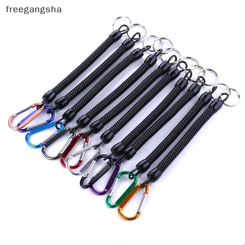 [FREG] พวงกุญแจเชือกยืดหยุ่น ป้องกันการสูญหาย สําหรับตั้งแคมป์ เดินป่า ตกปลา 1 ชิ้น FDH - รูปที่ 5