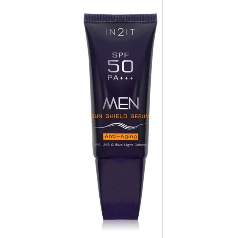 กันแดด IN2IT Men Sun Shield Serum SPF50 PA+++บล็อกผิวก่อนออกแดด