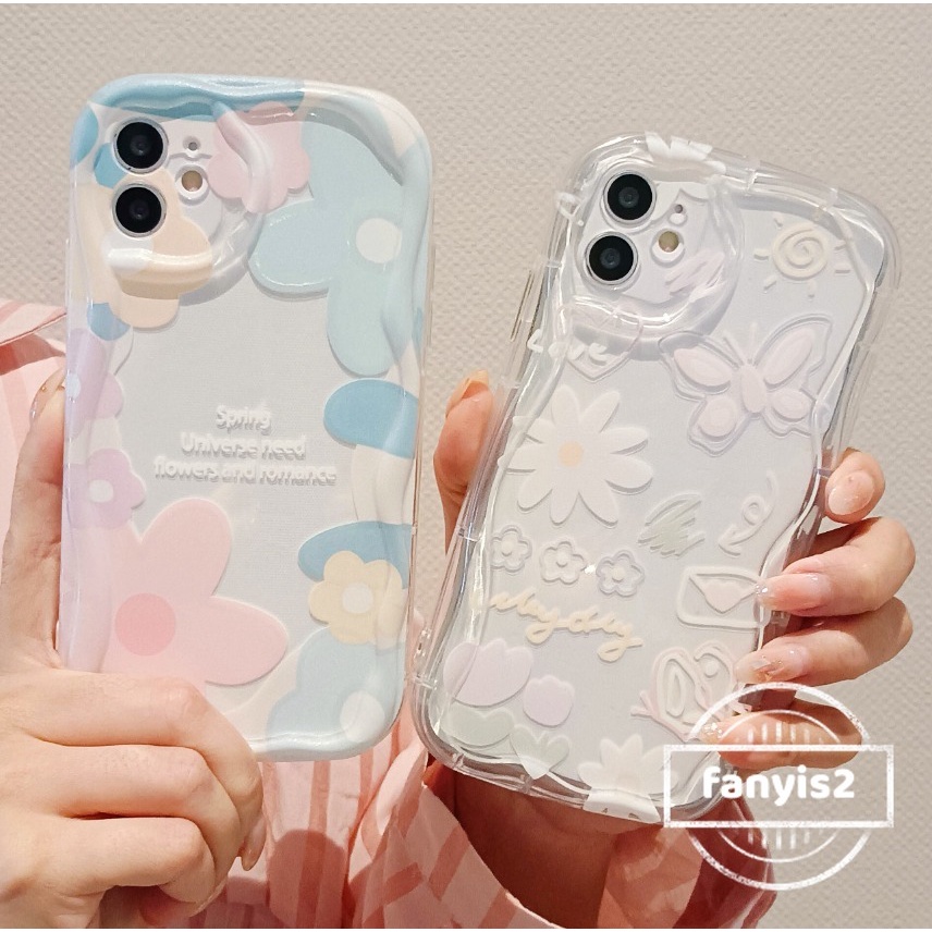 Samsung A06 A16 A15 A05 A05s A14 A04E A34 A13 A54 A04s A24 A23 A03 A52s A03s A02s A12 A22 A51 A32 A50s A30s A30 เคสโทรศัพท์ผีเสื้อนุ่ม