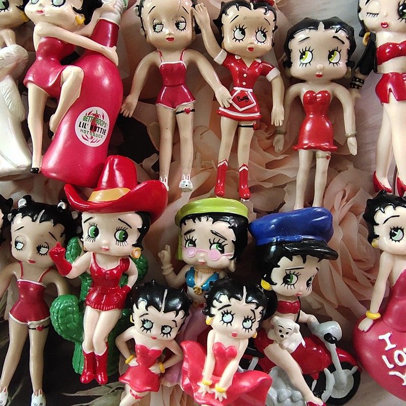 [Haroro] ของเล่นตุ๊กตา Betty Betty Boop NJ Croce สไตล์เรโทร ของขวัญวันเกิด