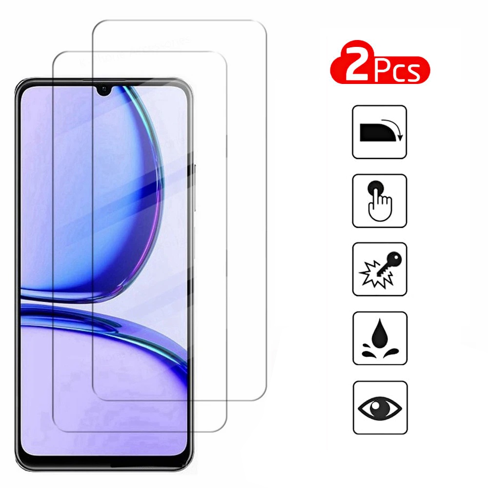 ฟิล์มกระจกนิรภัยกันรอยหน้าจอ กันรอยขีดข่วน สําหรับ OPPO Reno 11F 8T 8 8z 7 7Z 7Z 6 6Z 6 Pro Plus Lite 5G 2 ชิ้น