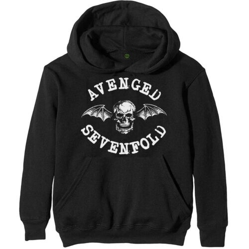 เสื้อกันหนาว มีฮู้ด ลาย Avenged Sevenfold Deathbat The Stage