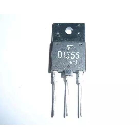 ยี่ห้อใหม่ 10 ชิ้น D1555 2SD1555 TO-3PF 1500V 5A