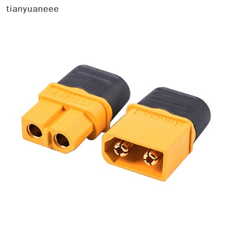 Tianyuaneee xt60 ปลั๊กเชื่อมต่อ พร้อมปลอกตัวเมีย ตัวผู้ xt60
 ดี