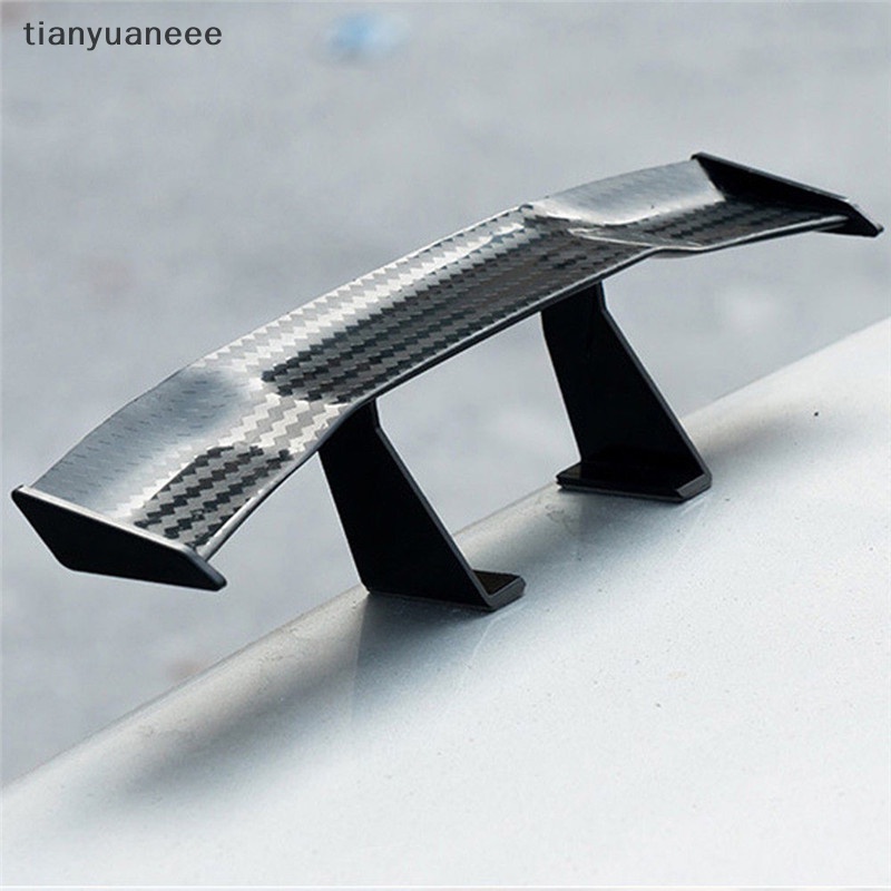 Tianyuaneee สปอยเลอร์สากลร้อนรถด้านหลังหางตกแต่งสปอยเลอร์ปีกคาร์บอนไฟเบอร์ดี