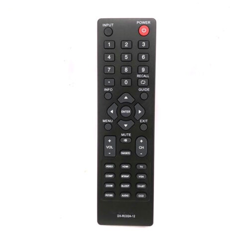 ใหม่ DX-RC02A-12 สําหรับเกือบทั้งหมด DYNEX TV รีโมทคอนโทรล DX-RC01A-13 DX-26L150A11