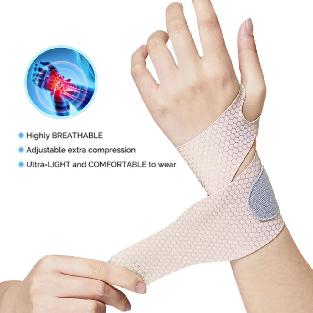 JURO สายรัดข้อมือกีฬา โยคะ ออกกำลังกาย พลิกคว่ำบรรเทาอาการปวด tendonitis กระชับกับผิวและสะดวกสบายบางเฉียบป้องกันเคล็ดขัดยอก