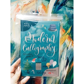 Modern Calligraphy Practice Guide 1+2 (แถมสมุดโน๊ต)