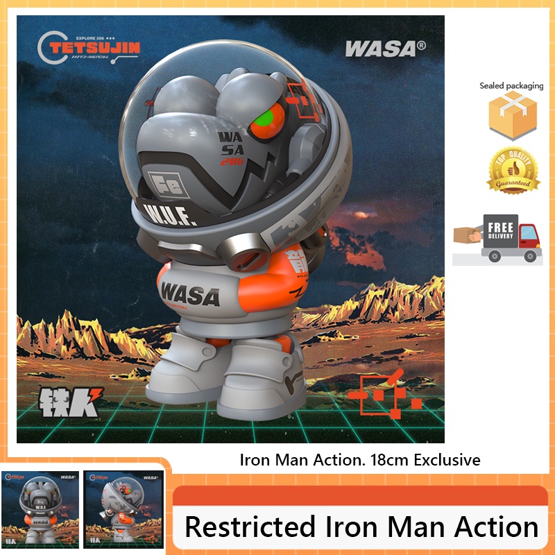 Wasatoyiron Man Action. โมเดลตุ๊กตาผู้ชาย WASA EXplore206 18 ซม.