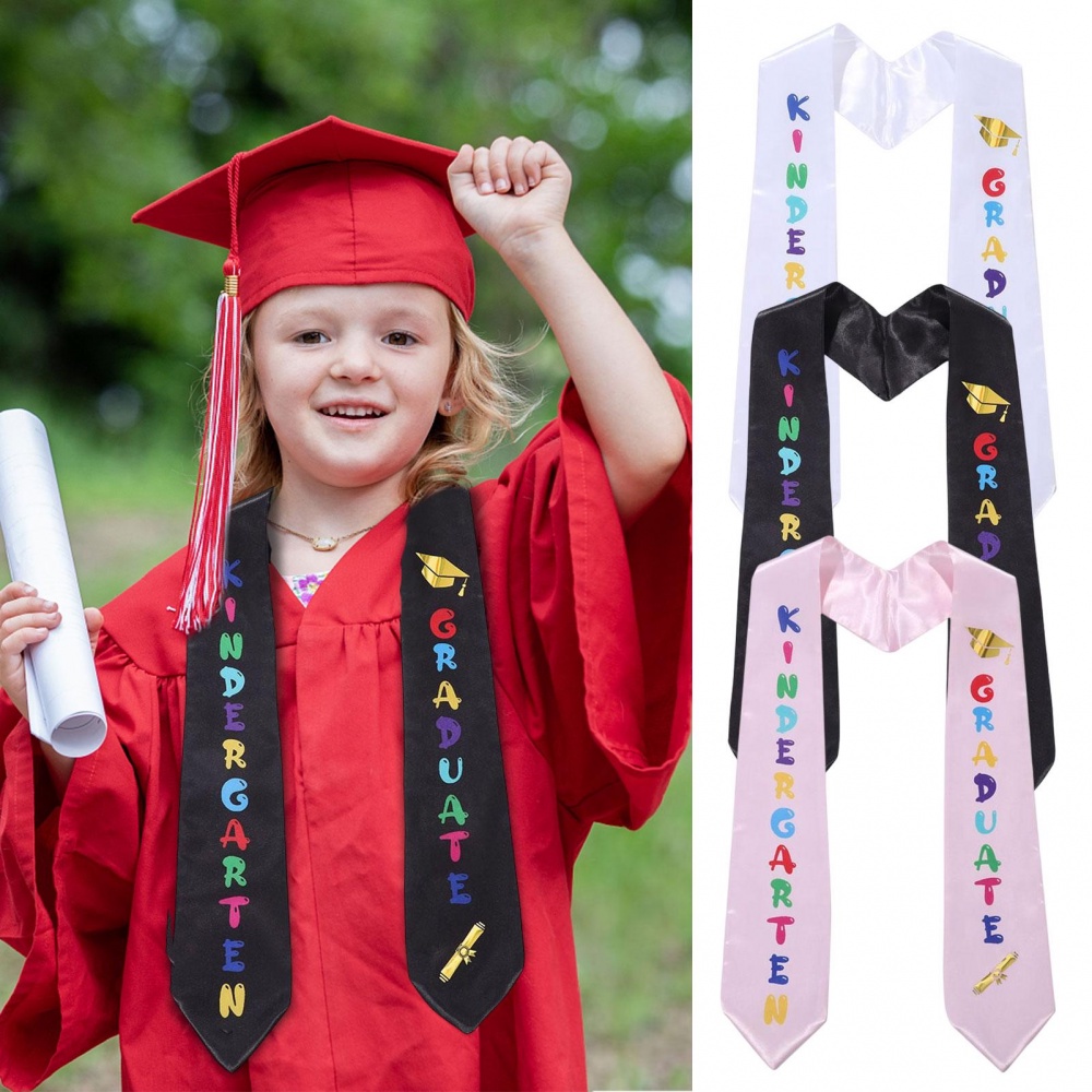 Yl โรงเรียนอนุบาลจบการศึกษา Sash, น่ารักก่อนวัยเรียนสําเร็จการศึกษาพิมพ์ Stole จบมุม, เด็กโรงเรียนอนุบาลและก่อนวัยเรียน Stole สําหรับหญิงและชาย