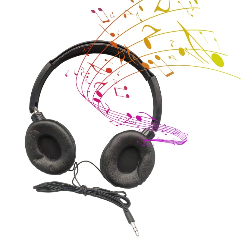 3C Wire Professional Studio Headphones Over Ear Monitor Music Headset หูฟัง