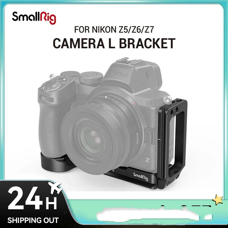 SmallRig กล้อง L สําหรับ Nikon Z5/Z6/Z7 กล้อง W/ Arca-Type 1/4 "อุปกรณ์เสริมด้าย Quick Release แผ่น 