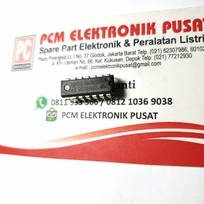 MINIMAL "" IC TTL 7404 SN74LS04 สั่งซื้อขั้นต่ํา 10 -BSS12