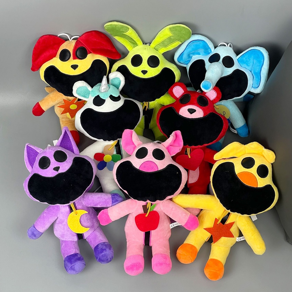 30cm Smiling Critters ตุ๊กตา Poppy Playtime 3 CatNap ตุ๊กตายัดนุ่น รูปนักร้องยิ้ม ของเล่นสําหรับเด็กผู้ชาย และเด็กผู้หญิง