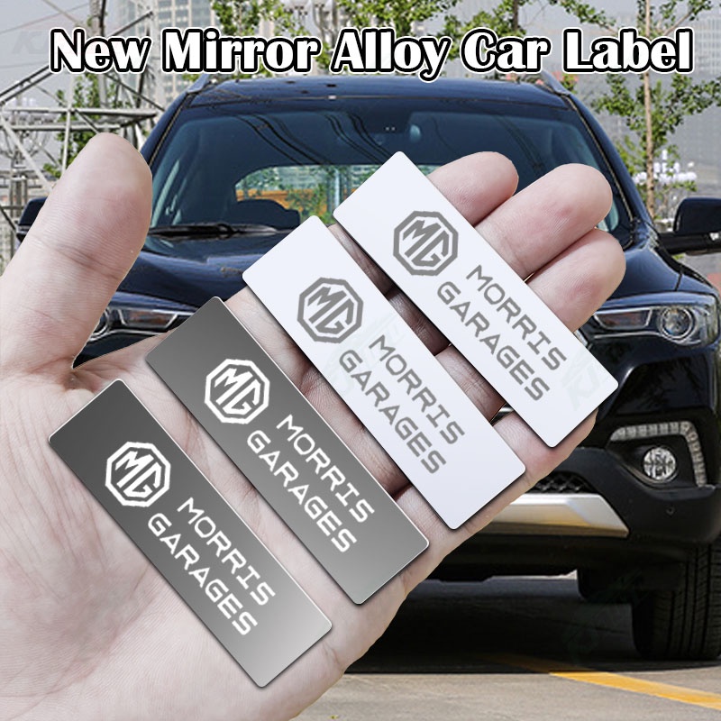 Mg สติกเกอร์โลโก้โลหะ 3D สําหรับติดตกแต่งรถยนต์ MG3 MG5 MG6 MG7 EP Pluse MG TF ZR ZS ES HS GS Morris 3